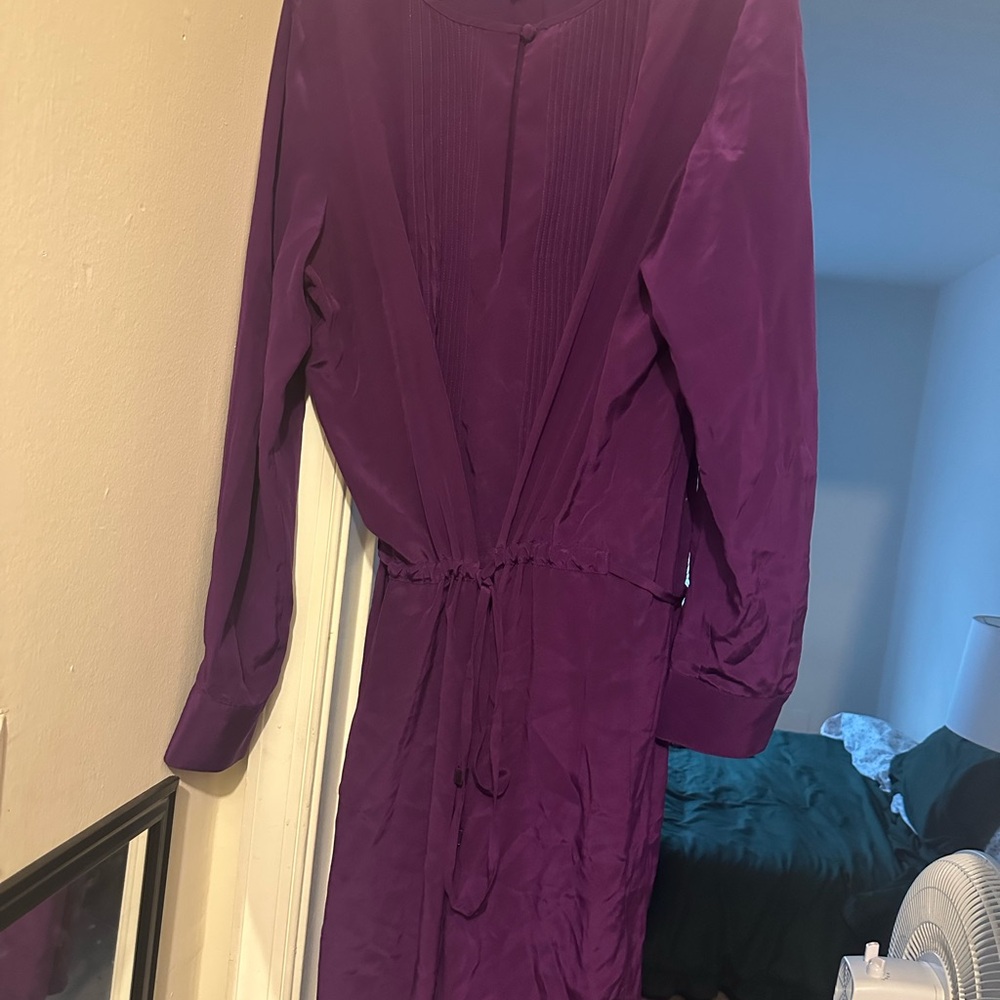 Suzi Chin for Maggy Boutique Deep Purple Dress